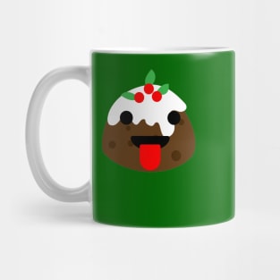 tongue christmas pudding Mug